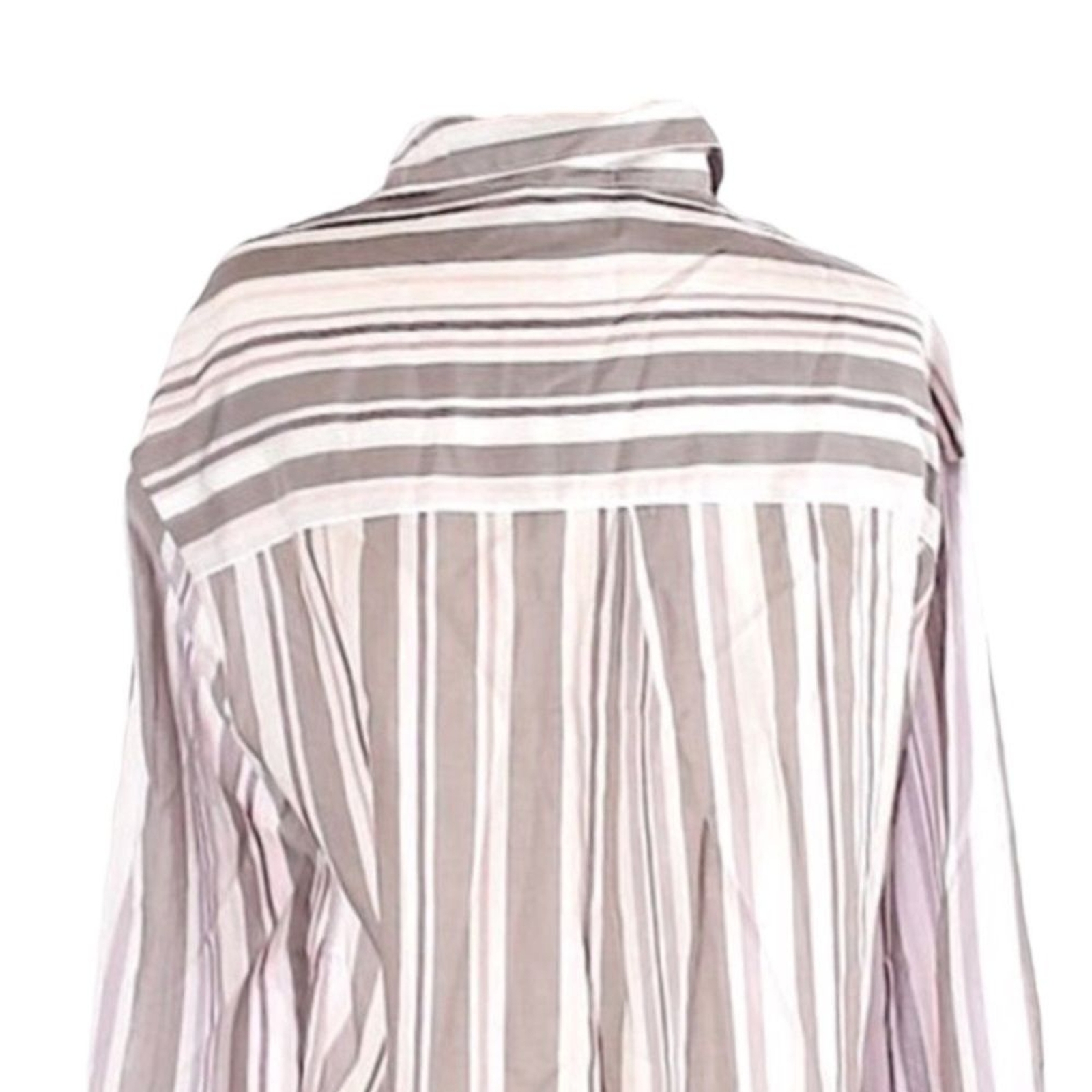 Stars Above Stripe Button Down Soft Stripe Shirt Size S NWT