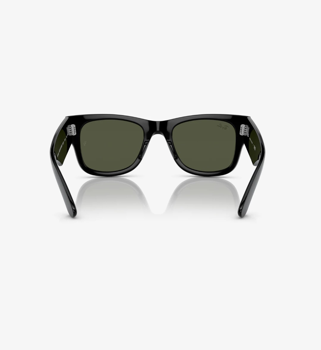 Ray-Ban RB 0840-S Mega Wayfarer Sunglasses Black/Blue
