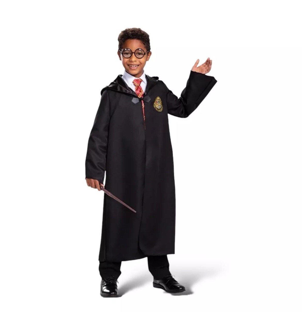 🧙Harry Potter House Robe •Hogwarts Robe By Disguise One Size Kids’ Fit XS – 2XL