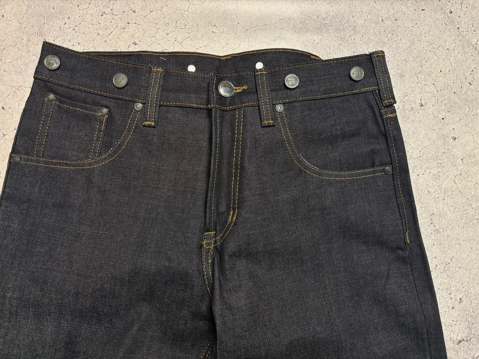 Miner 57 Japanese Denim Jeans Size 32 Selvedge Original Japanese New With Tags