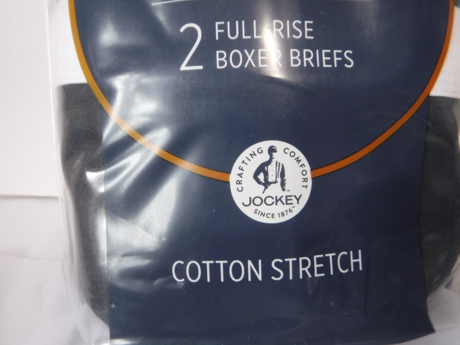 Jockey Mens Pouch 2 Boxer Briefs H Fly Design Black mix 1146 Classic Fit XL