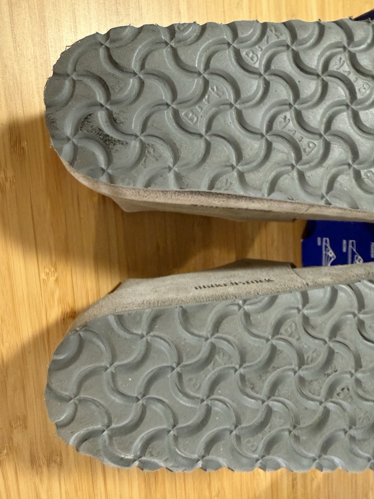 Birkenstock London Suede Leather Stone Coin EU39/W8-8.5 Medium/Narrow EUC
