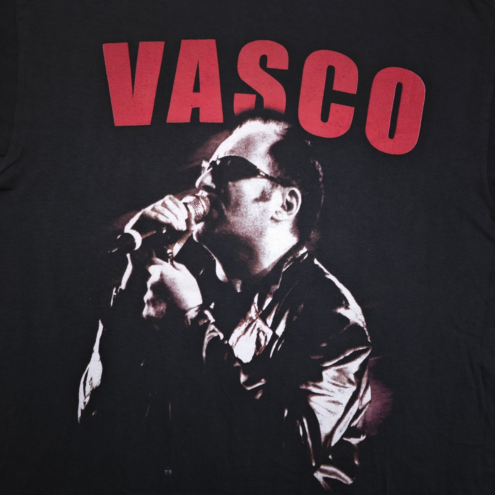 Vasco Rossi 1999 Rewind Tour 90s Vintage Single Stitch LS T Shirt Size L
