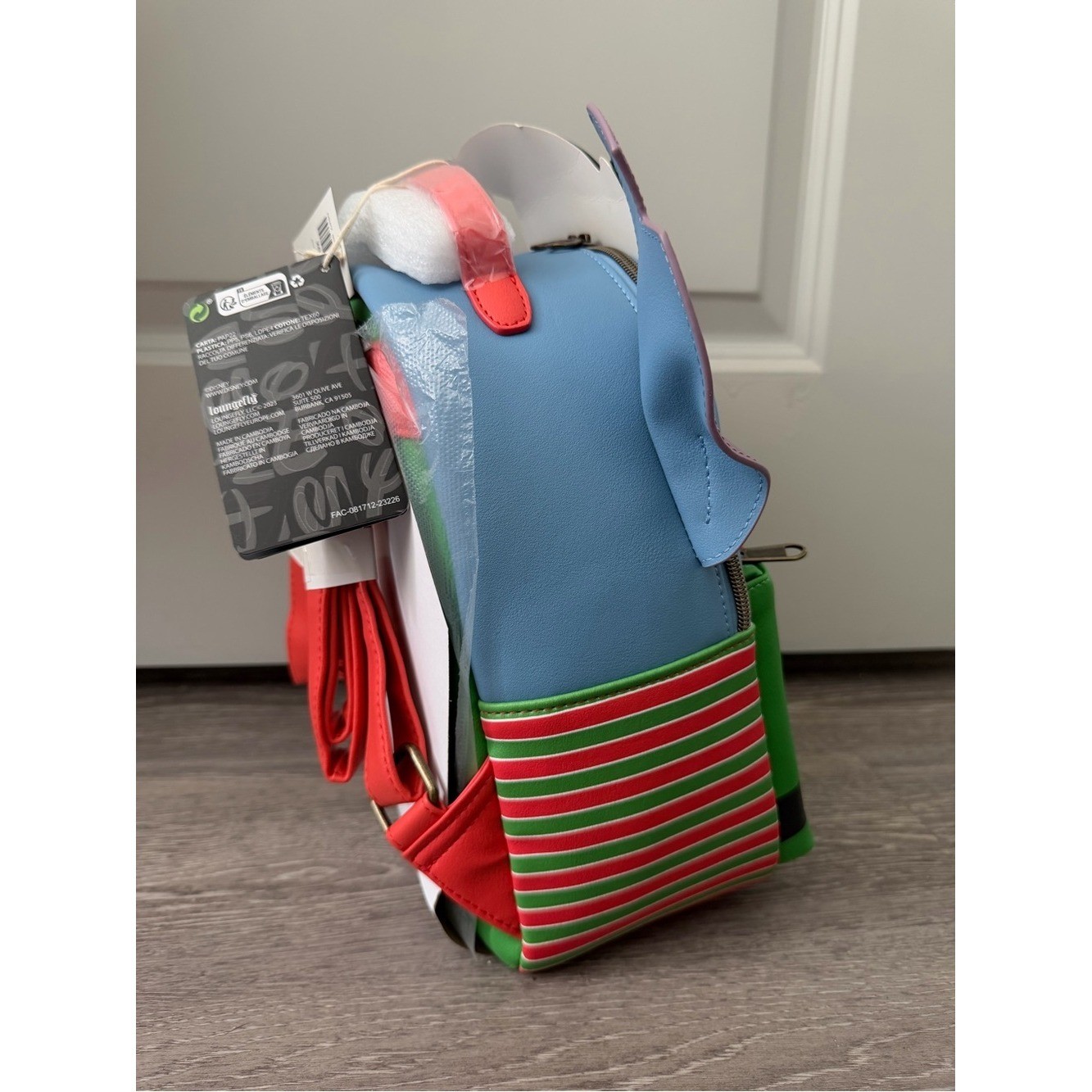 Loungefly Disney Lilo & Stitch Elf Stitch Mini Backpack