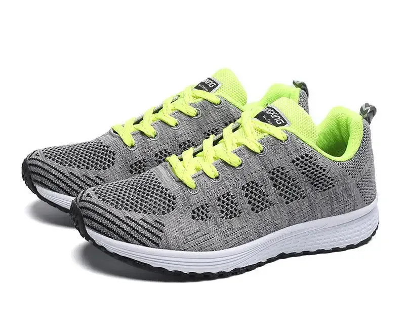 Women Casual Shoes Fashion Breathable Walking Mesh Flat Shoes Sneakers Women