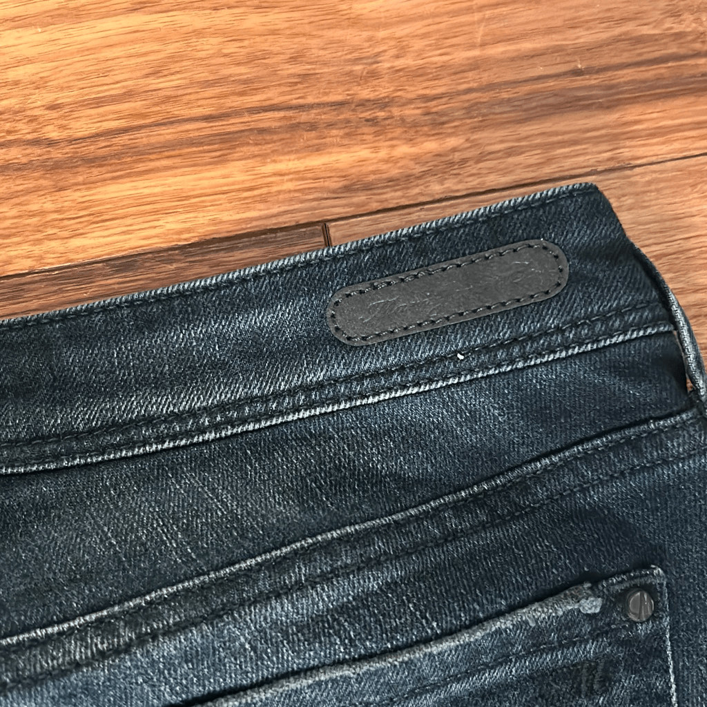 Mavi jeans Serena low rise super skinny jeans dark distressed wash woman’s size