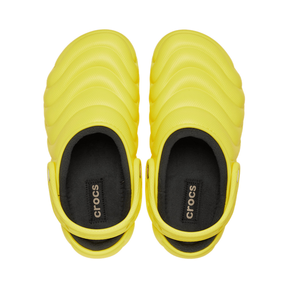 NEW CROCS Classic Lined Overpuff Clog 210059 Cyber Yellow UNISEX SIZE