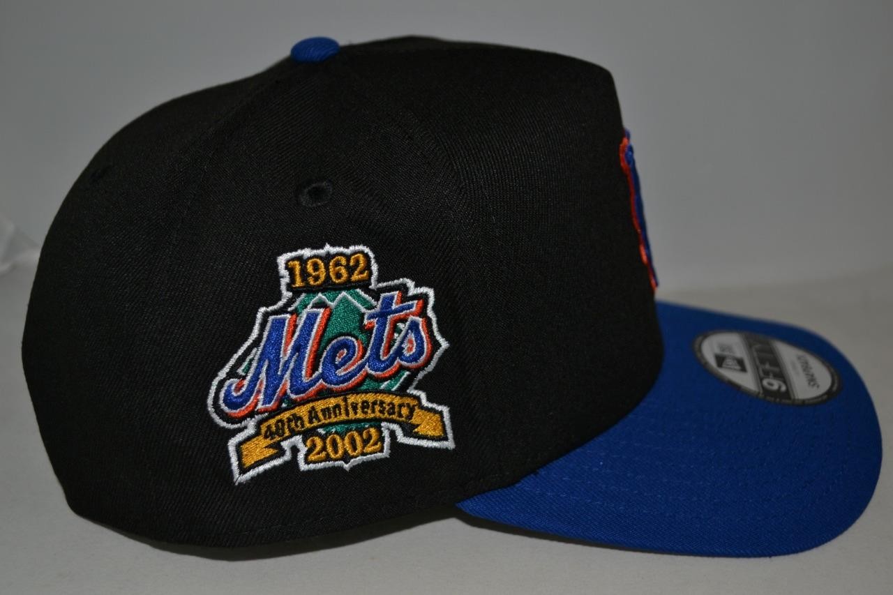 NEW ERA NEW YORK METS 950AF CURVED 40TH ANNIVERSARY 1962-2002 SNAPBACK GREEN NEW