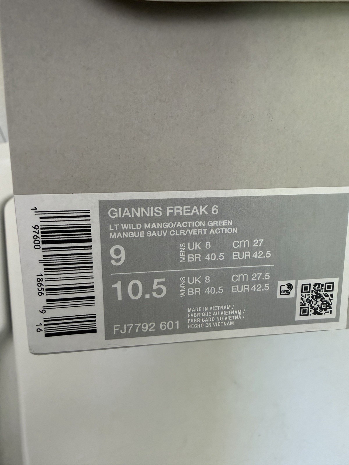 Nike Giannis Freak 6 Fright Night Basketball Shoes FJ7792-601