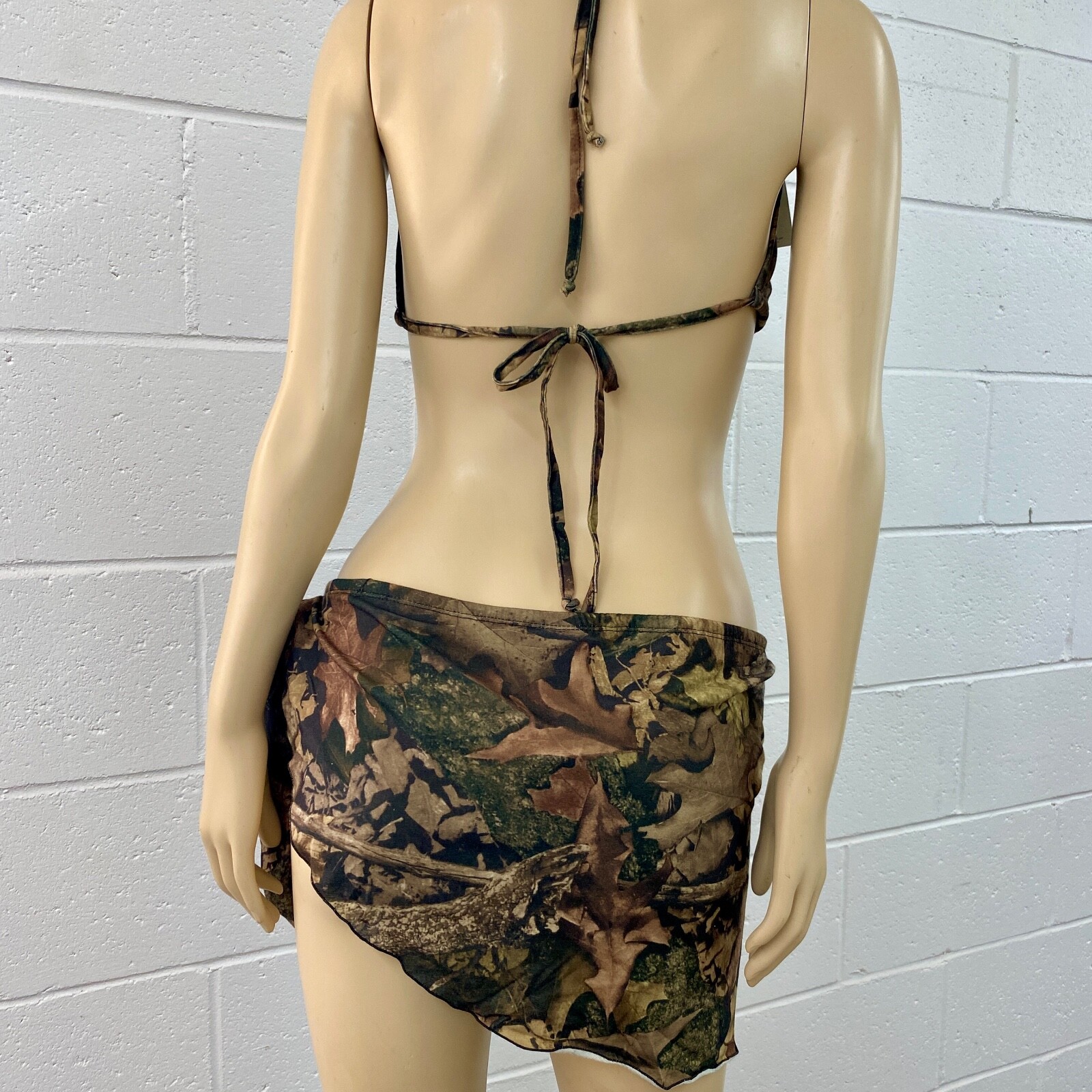 Camo Tankini BOTTOMS Swim Camouflage True Timber oak tree real mossy brown