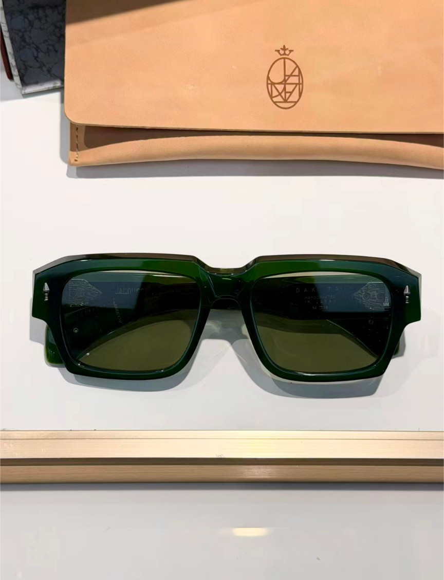 Jacques Marie Mage DAKOTA Sunglasses Green/Light Green 54-19-146mm With Case New