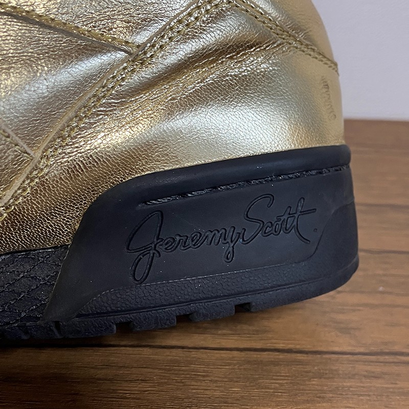 Adidas Jeremy Scott JS Wings Metallic Gold 2008 G04653 Size 8.5 RARE