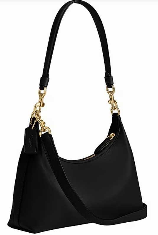 NWT COACH Juliet Shoulder Bag Crossbody Leather CW640 Gold-toned / Black