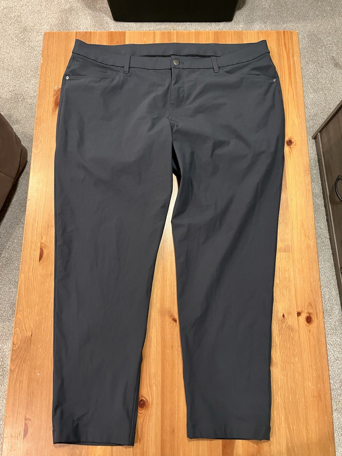 Gray Lululemon Casual Dress Work Pants Men’s Size 44X29