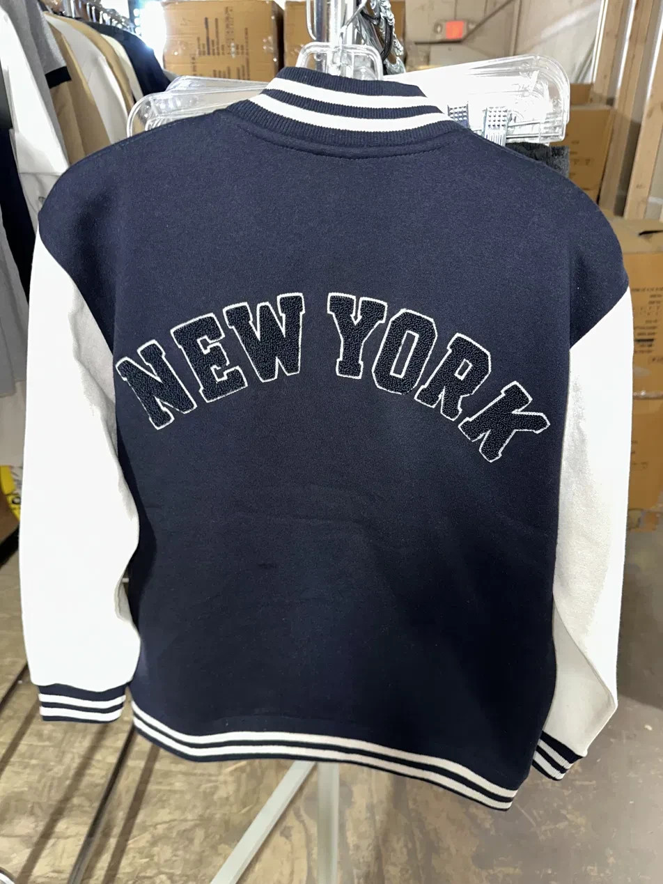 Mens Boys Varsity Jacket Pack of 2 New York NY Letterman Bomber S-XL