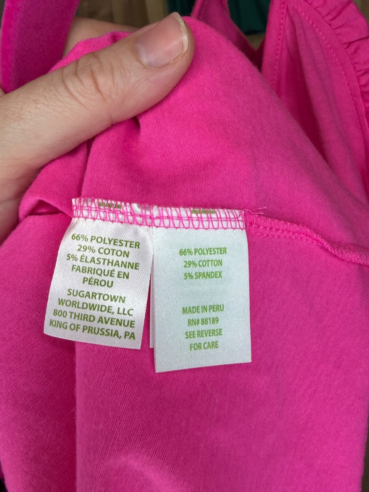 Lilly Pulitzer Set Pink Blue and Green (Size XL)