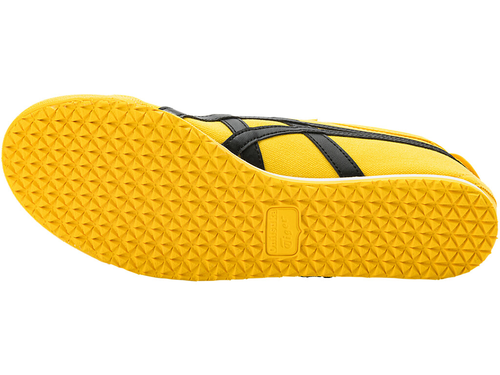 DHL Onitsuka Tiger MEXICO 66 SLIP-ON 1183A746 Unisex US Size 4 -11H YELLOW BLACK