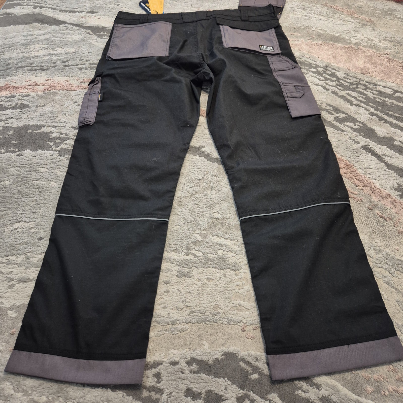 JCB holster Rip Stop Work Wear Multi Pockets Trousers Trade Pants Cargo
