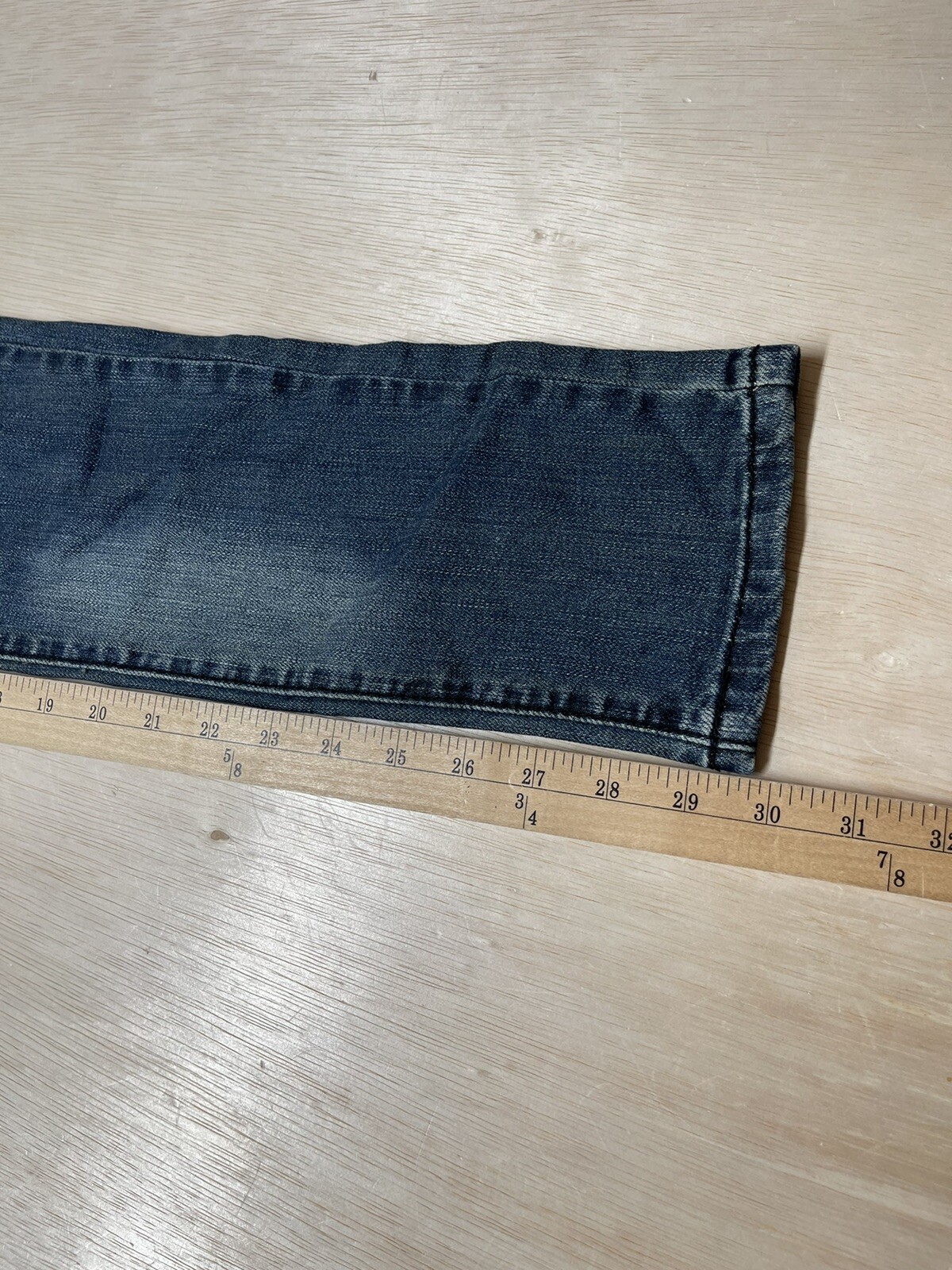 lia april Womens Skinny Leg Blue Denim Jeans Tag 11 Approx 31×30