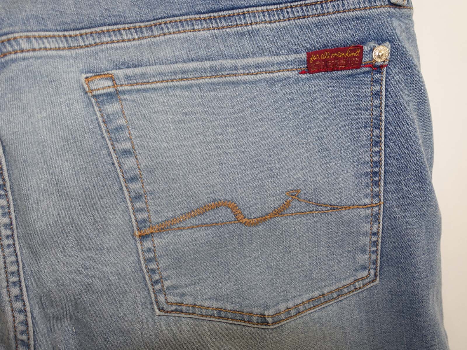 7 For All Mankind Men’s Adrien Slim Tapered Jeans Size 36 x 32 NWT Laguna Wash