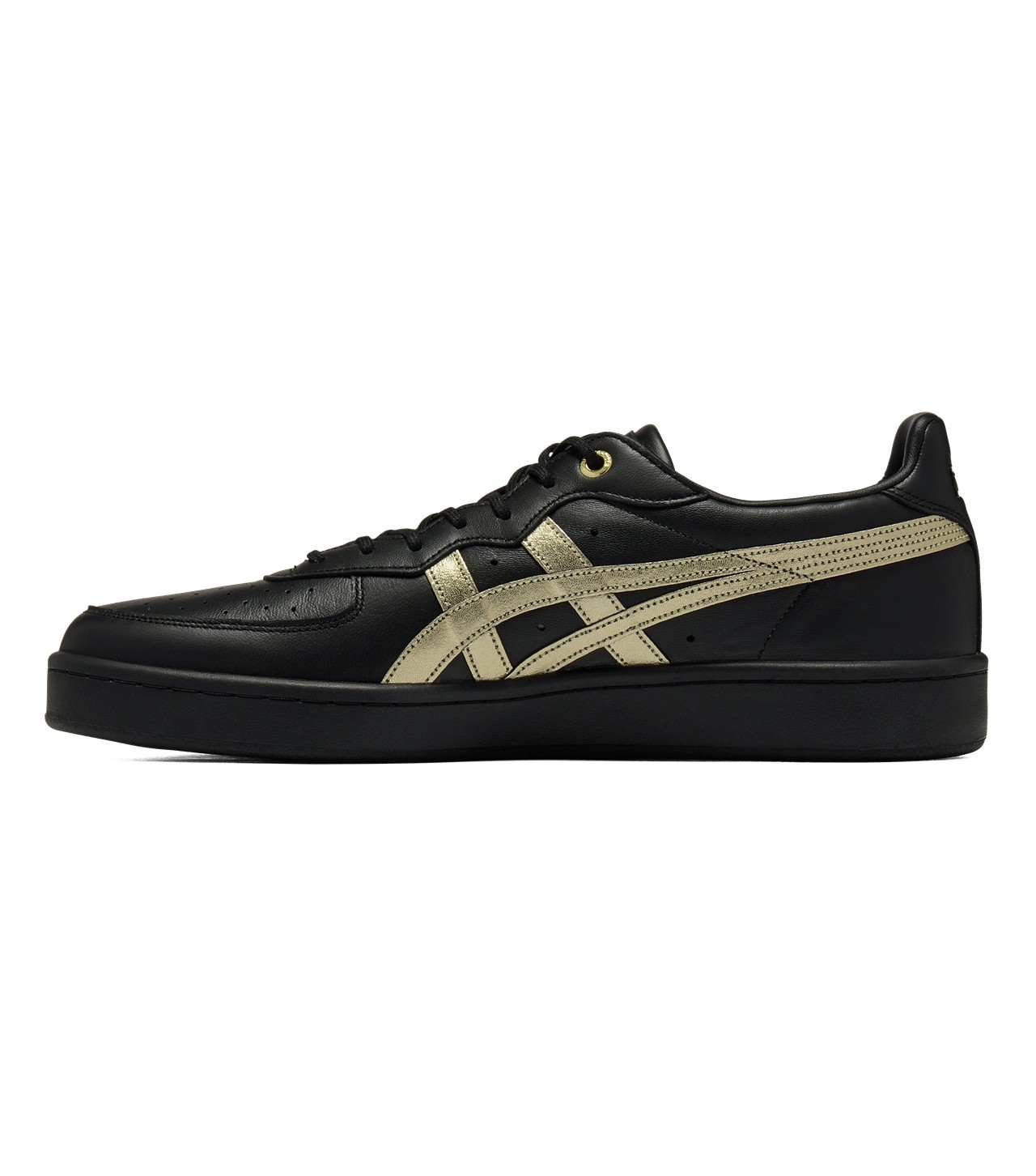 1183C630-001 Onitsuka Tiger GSM SD “BLACK/PURE GOLD”