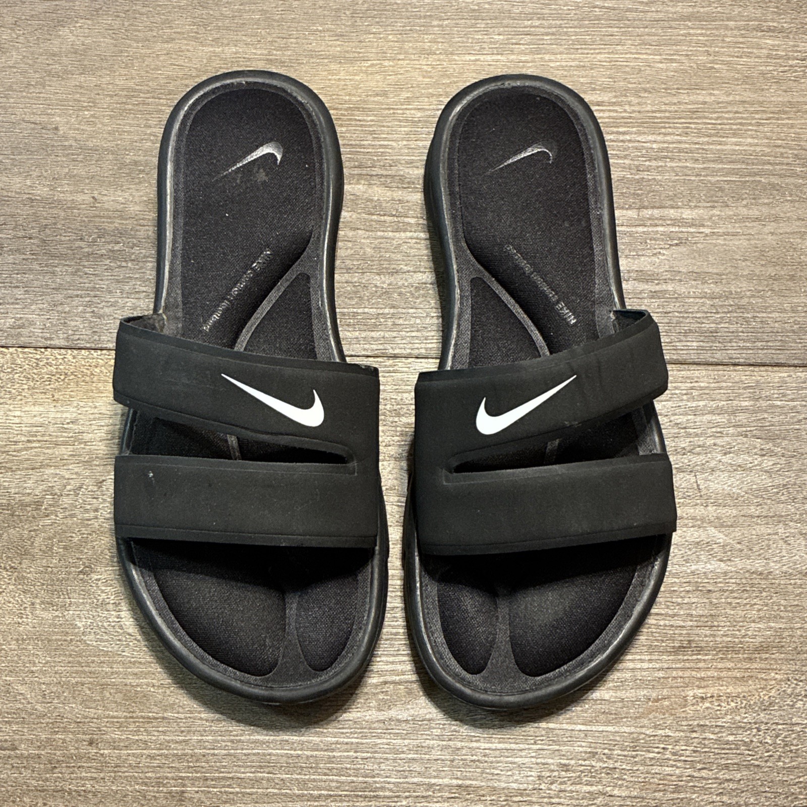 Nike – Comfort Footbed – Double Strap Memory Foam Slide Sandals – Women’s Size 7