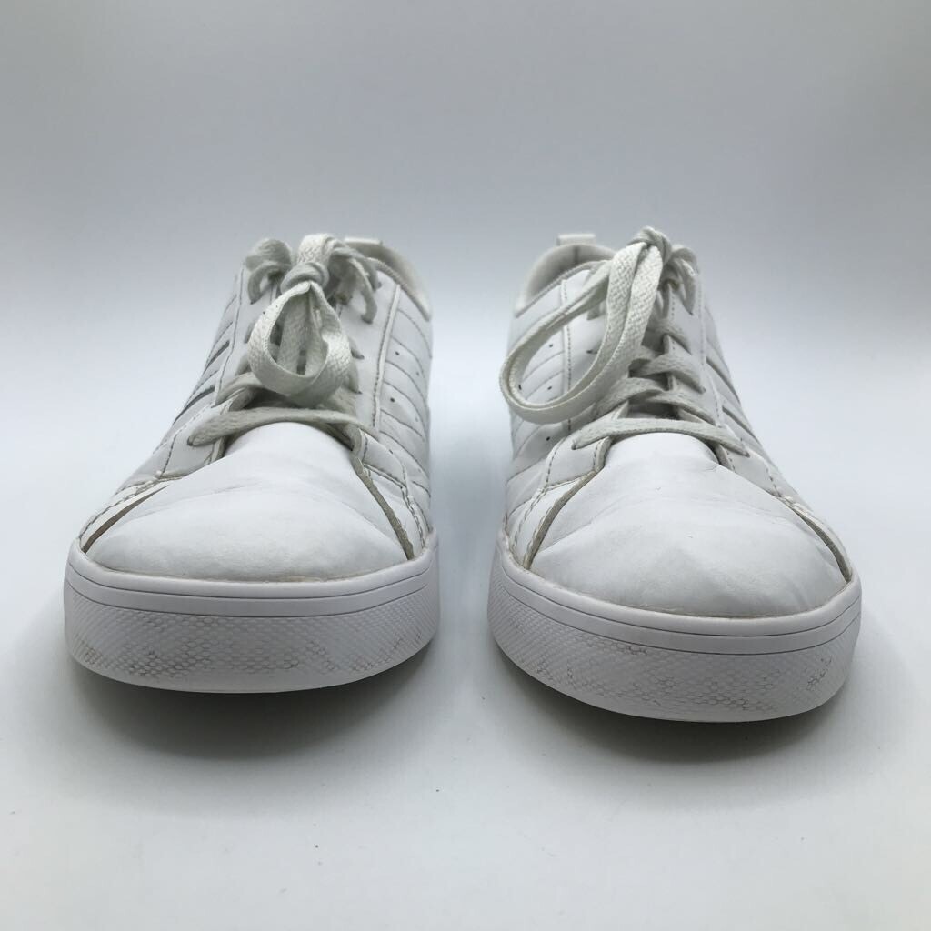 Adidas Womens Neo Vs Pace Sneaker Shoes White DA8799 Lace Up Low Top Leather 10M