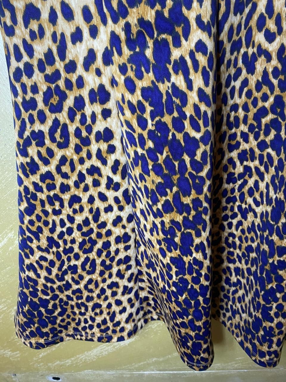 ASOS Leopard Print Summer Mini Dress – Sleeveless – Size UK 12