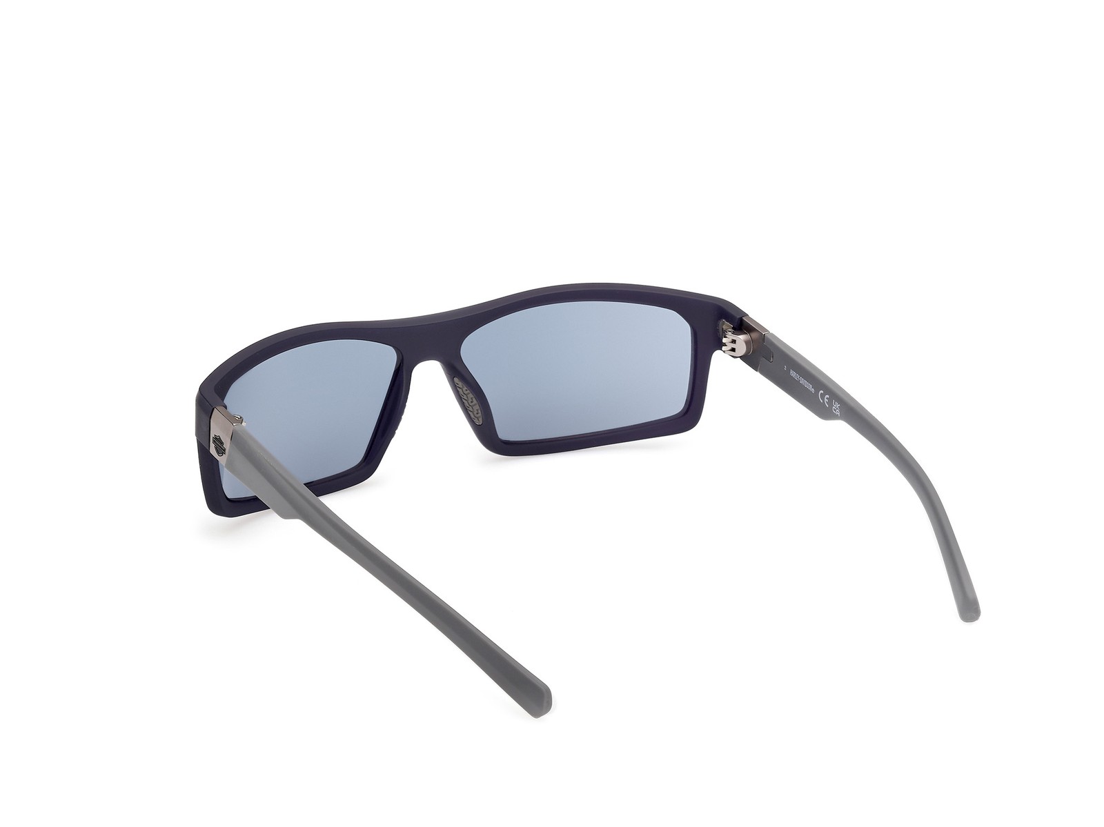Harley Davidson HD00023 91V injected Matte Blue Blue 62 mm Men’s Sunglasses