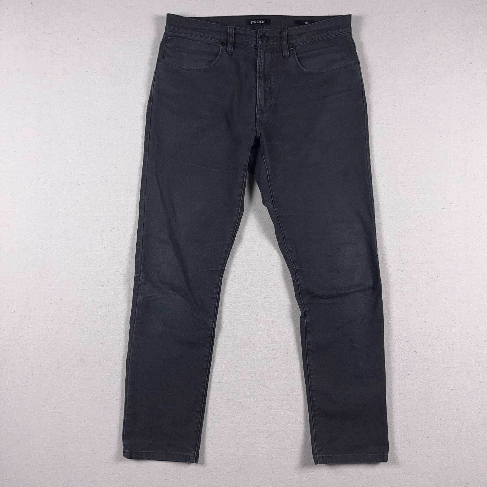 Proof Rover Pants Men 32×30 Slim Fit Canvas Stretch Outdoor Black Huckberry