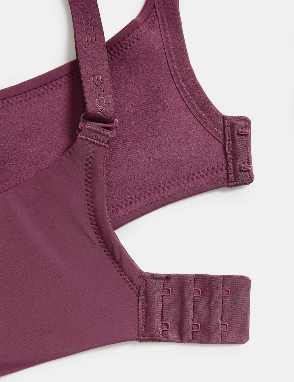 Marks & Spencer Womens Bra in Dark Magenta – M&S