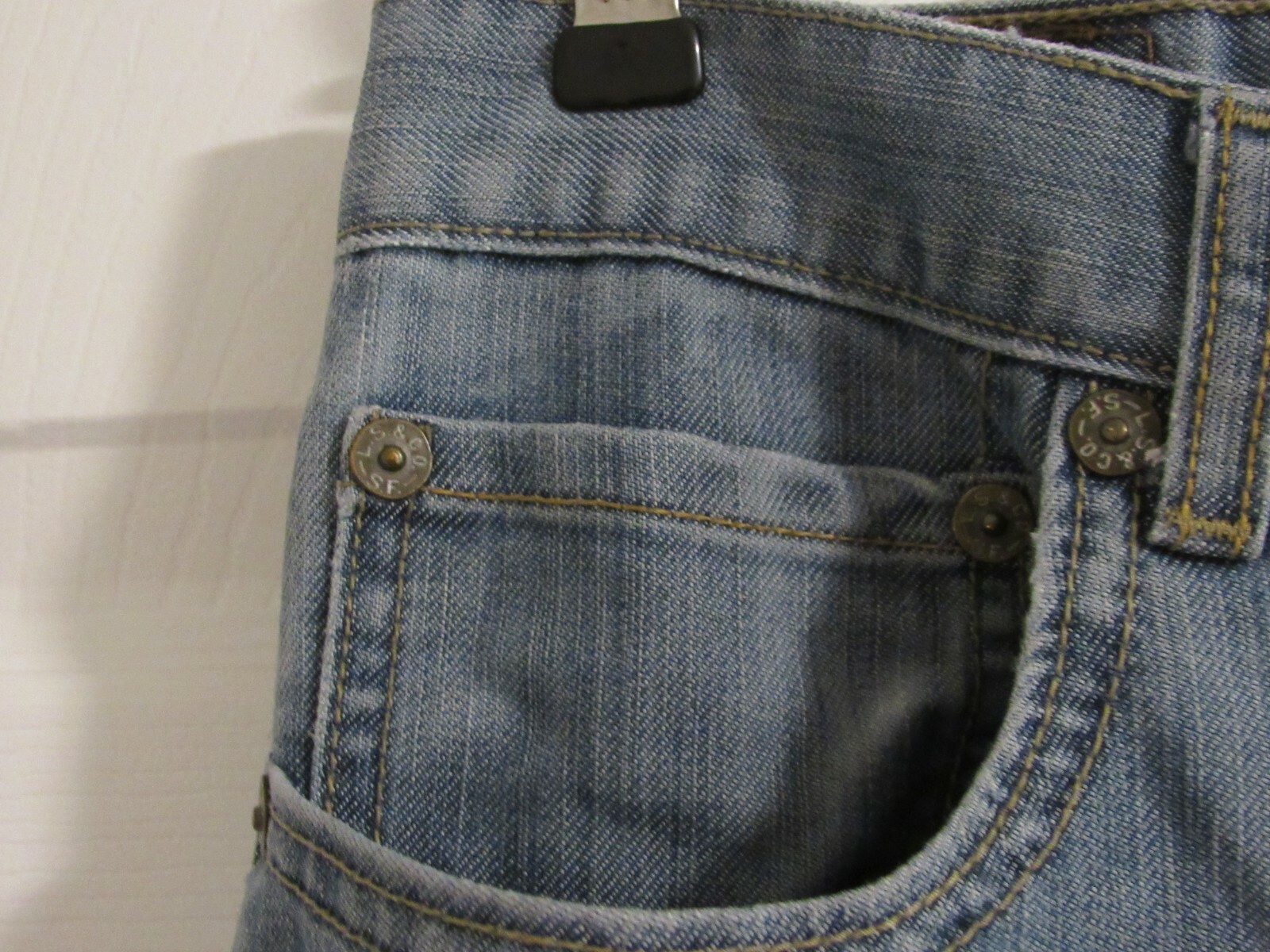 Levis 511 Slim Fit stone Washed Blue Jeans Youth Size 18 Reg 29 x 29 red tab