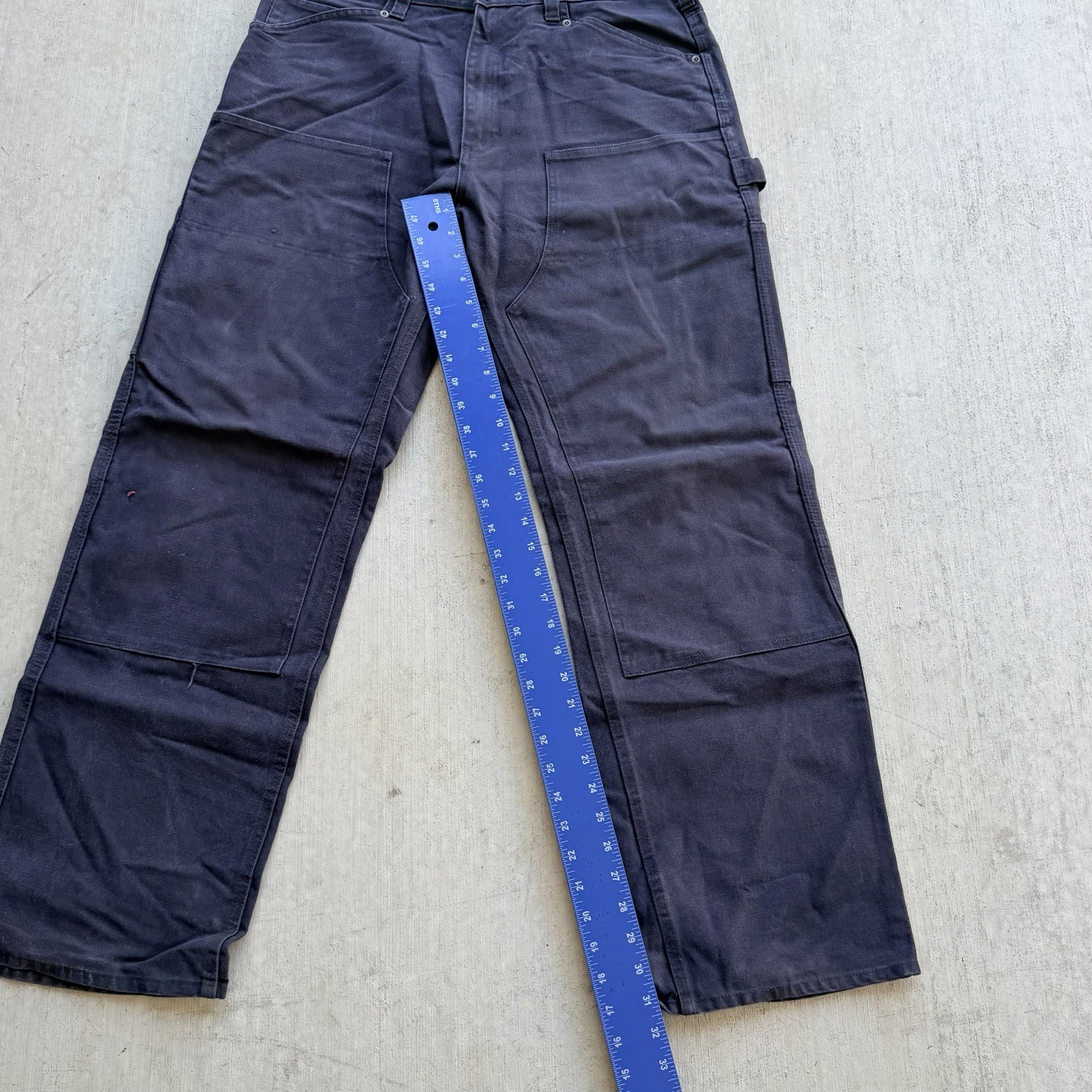 Vintage Ben Davis Double Knee Carpenter Pants 34 Baggy Y2K Workwear