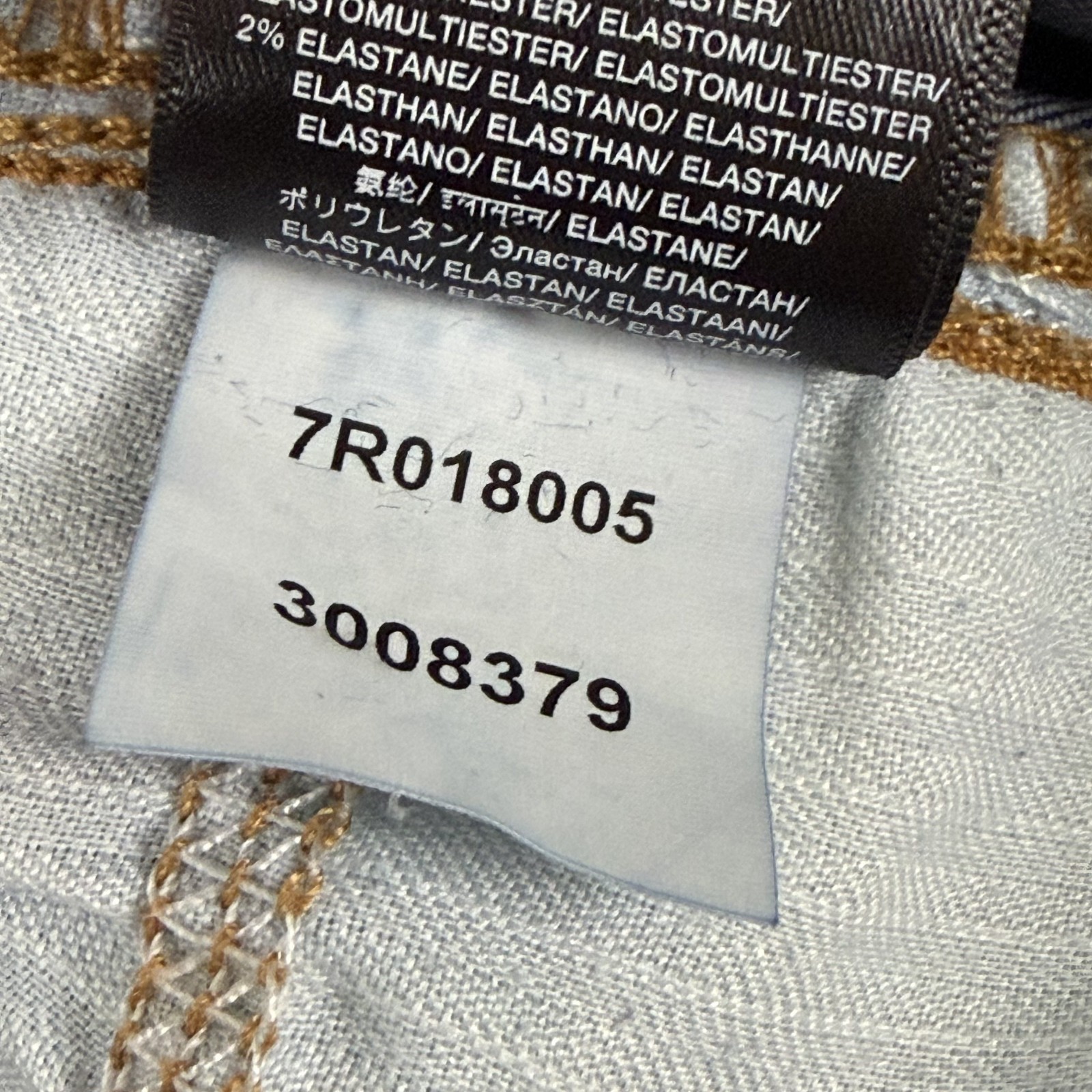 7 For All Mankind Jeans Womens 27 Straight Mid Rise Stretch Denim Kimmie 27×32