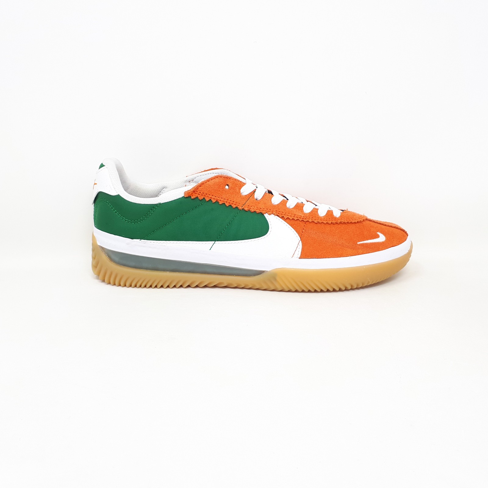 Nike BRSB Orange Green Skateboarding Casual Shoe Sneaker Mens US Size DH9227-800