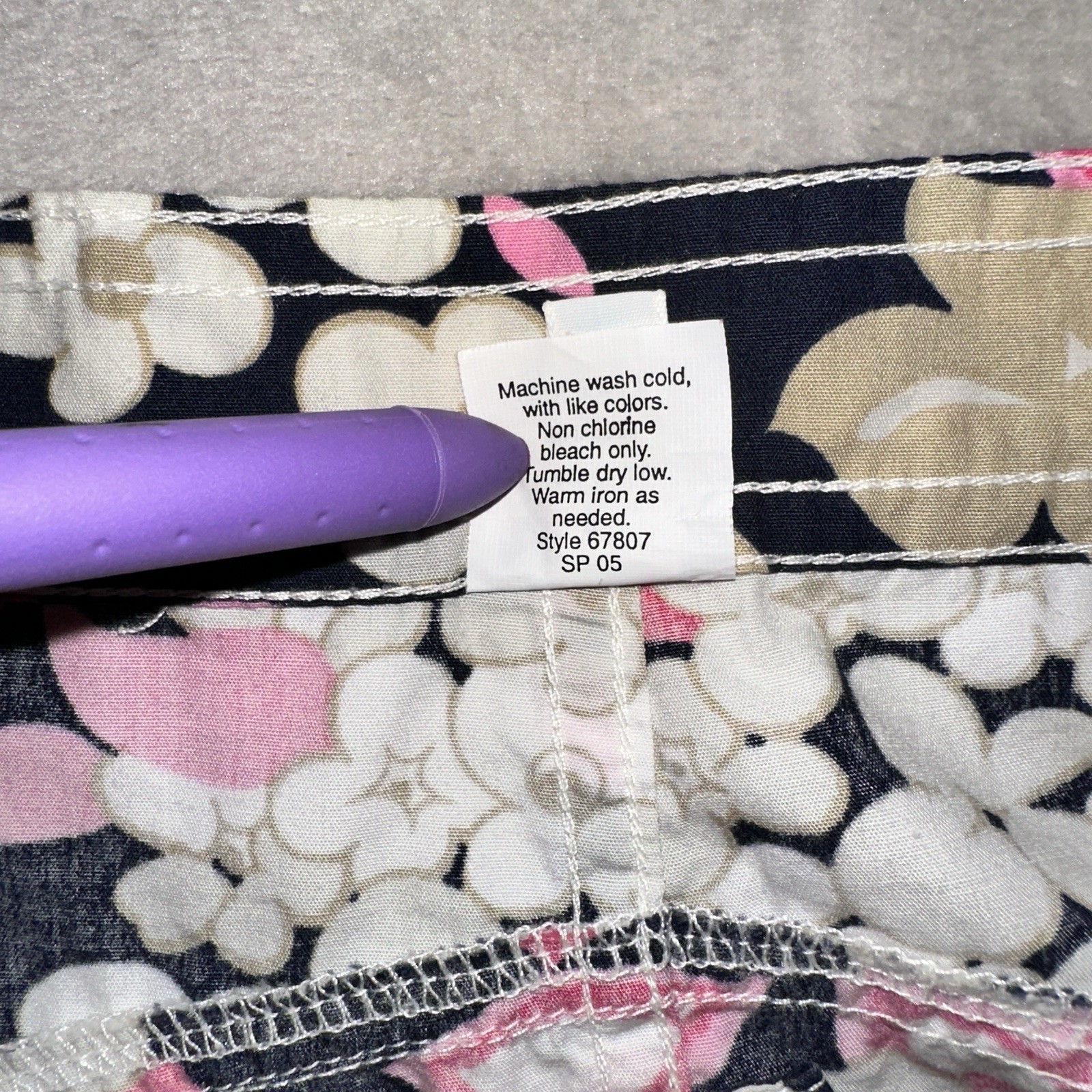 Vtg Y2K J Crew Floral Cargo Mini Skirt Drawstring 8 Utility Beach Hawaiian