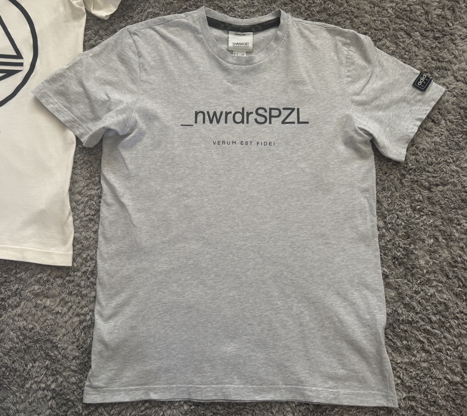 LOT OF 2 t-shirts Adidas SPZL MOD TREFOIL 2017 S and NEW ORDER M SPEZIAL