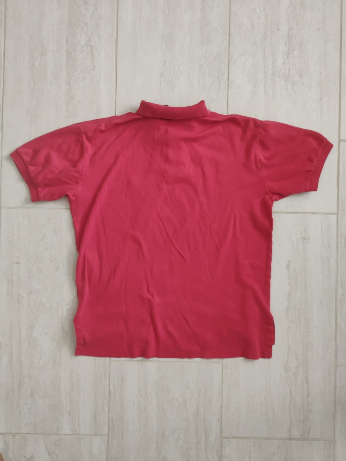 Polo Ralph Lauren Mens Medium Red Polo Shirt Short Sleeve Classic Pony Cotton