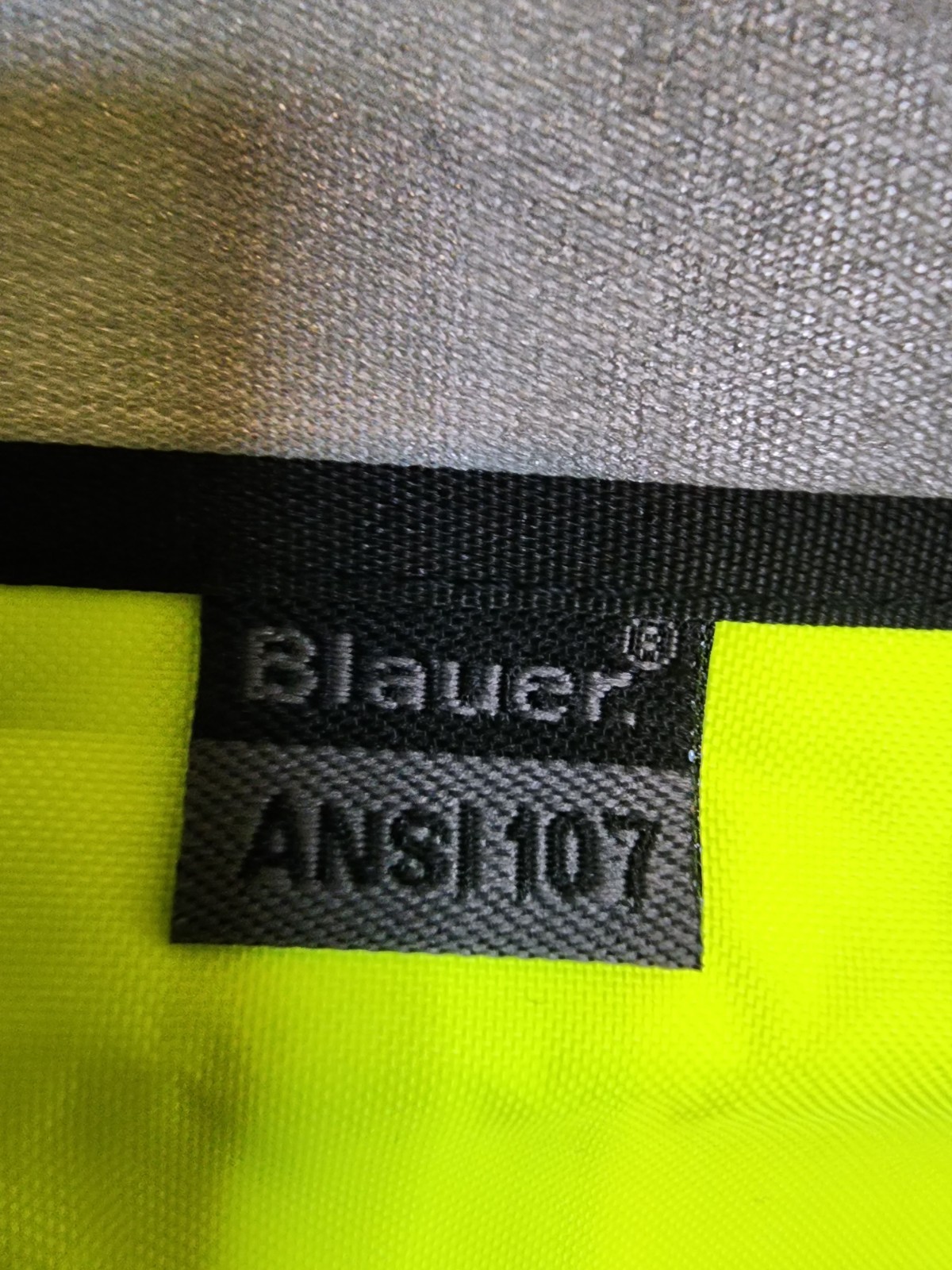 🛑Blauer 233R B.DRY Reversible Rain Jacket Hi-Vis Yellow SAFETY NWT L WORKWEAR