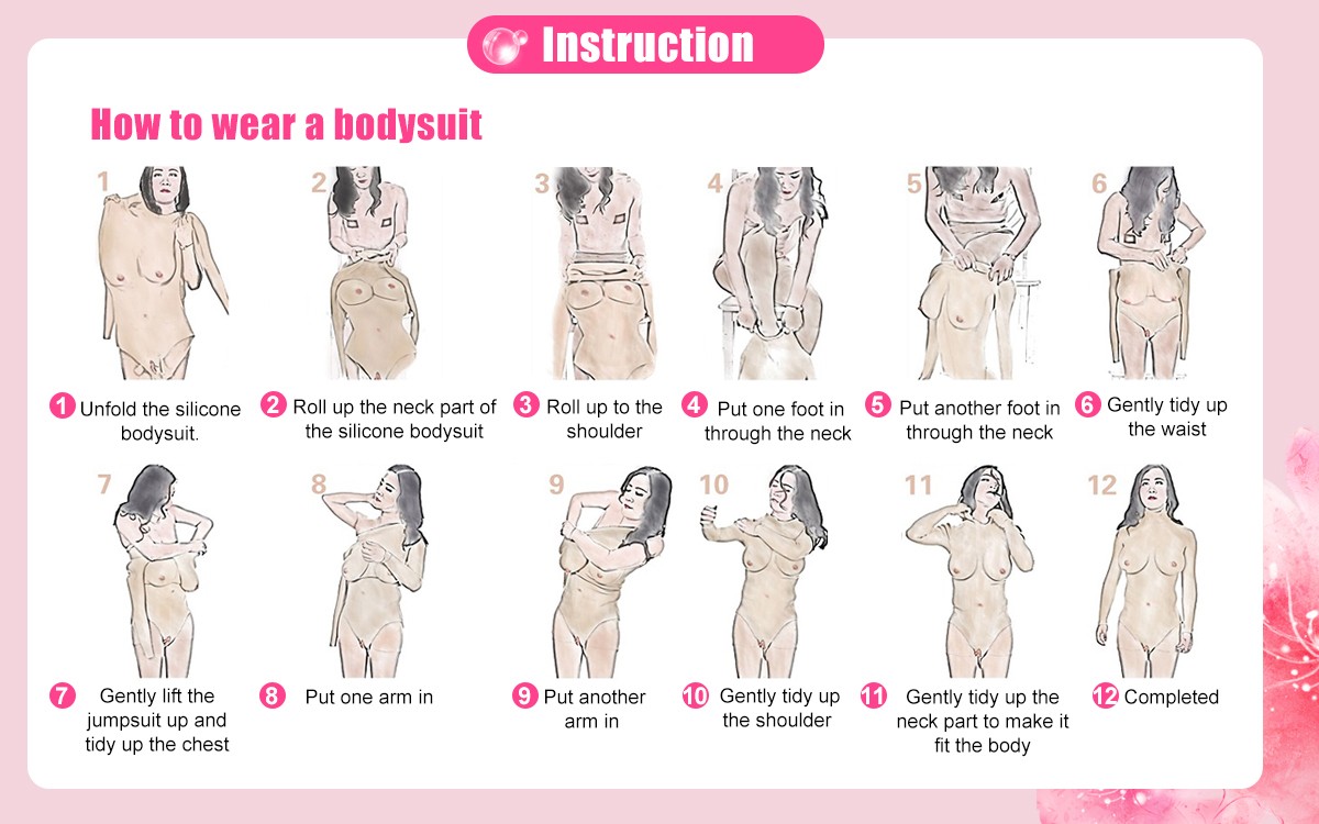 D-Cup Silicone Breast Forms – Full Body Suit for Crossdresser Transgender