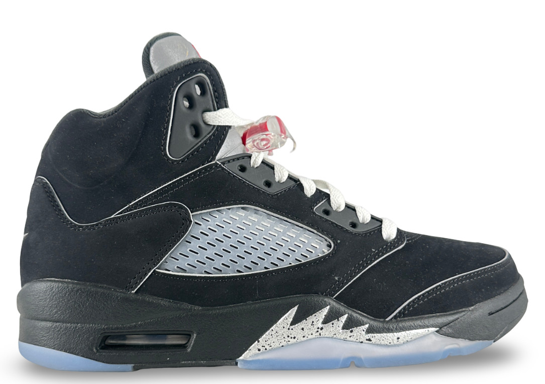 Size 8M/9.5W – Jordan 5 Retro OG Black Metallic Reimagined HF3975-001 Pre-Owned