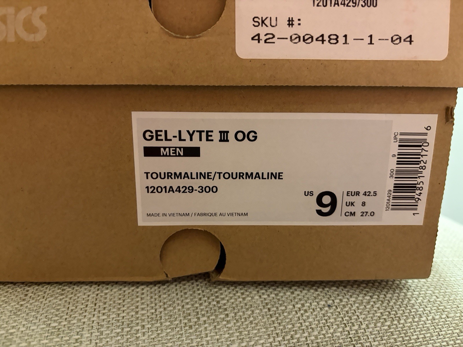 ASICS Gel-Lyte III OG Day Lyte Pack Tourmaline Multicolor Low Top 1201A429-300