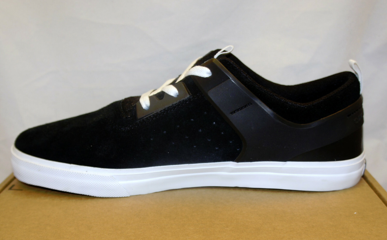 DVS Cinch CT+ Black White Suede Men’s 11.5 Skate Sneaker Shoes