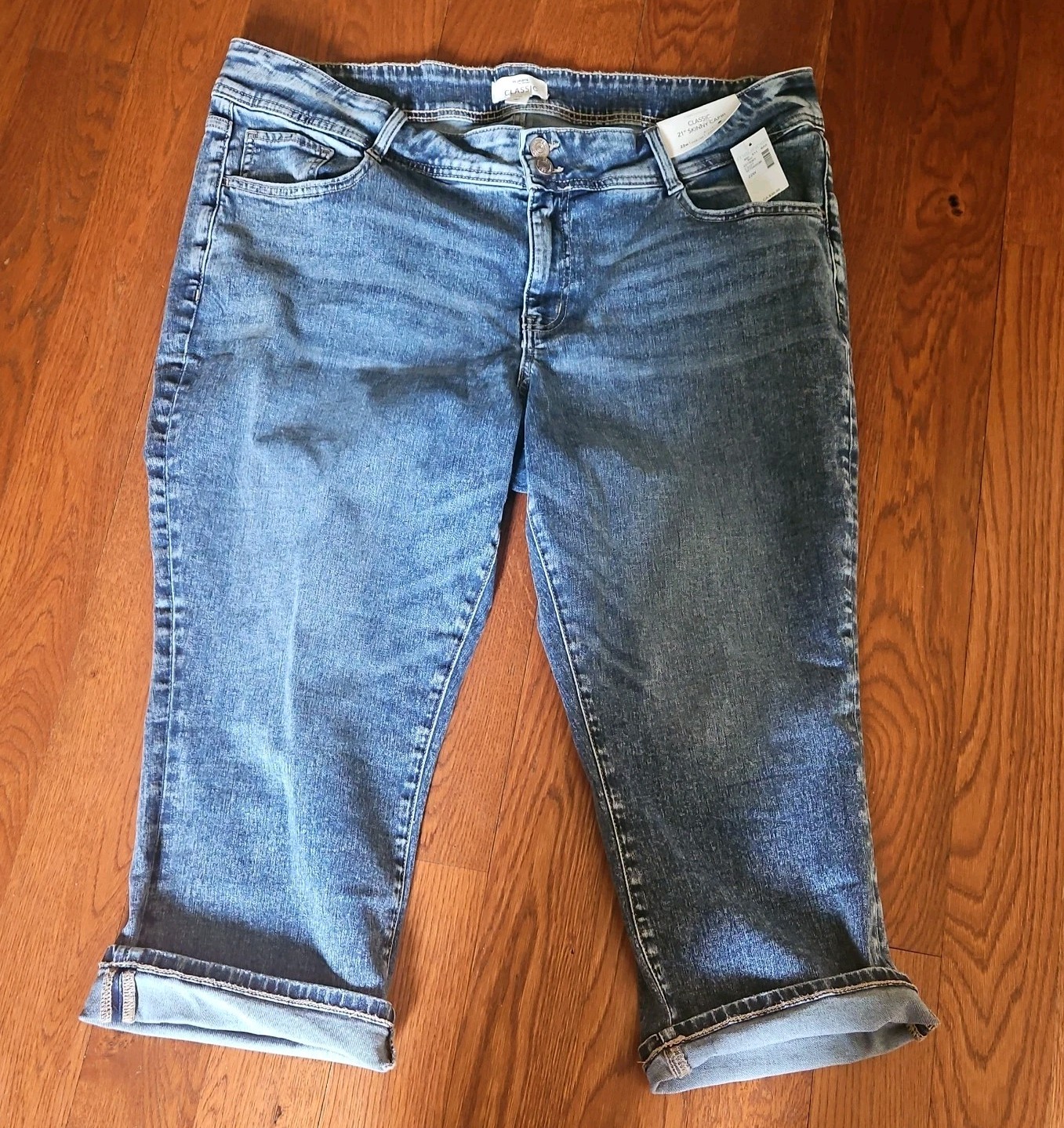 Maurices Classic 21″ Skinny Capris Plus Size 22