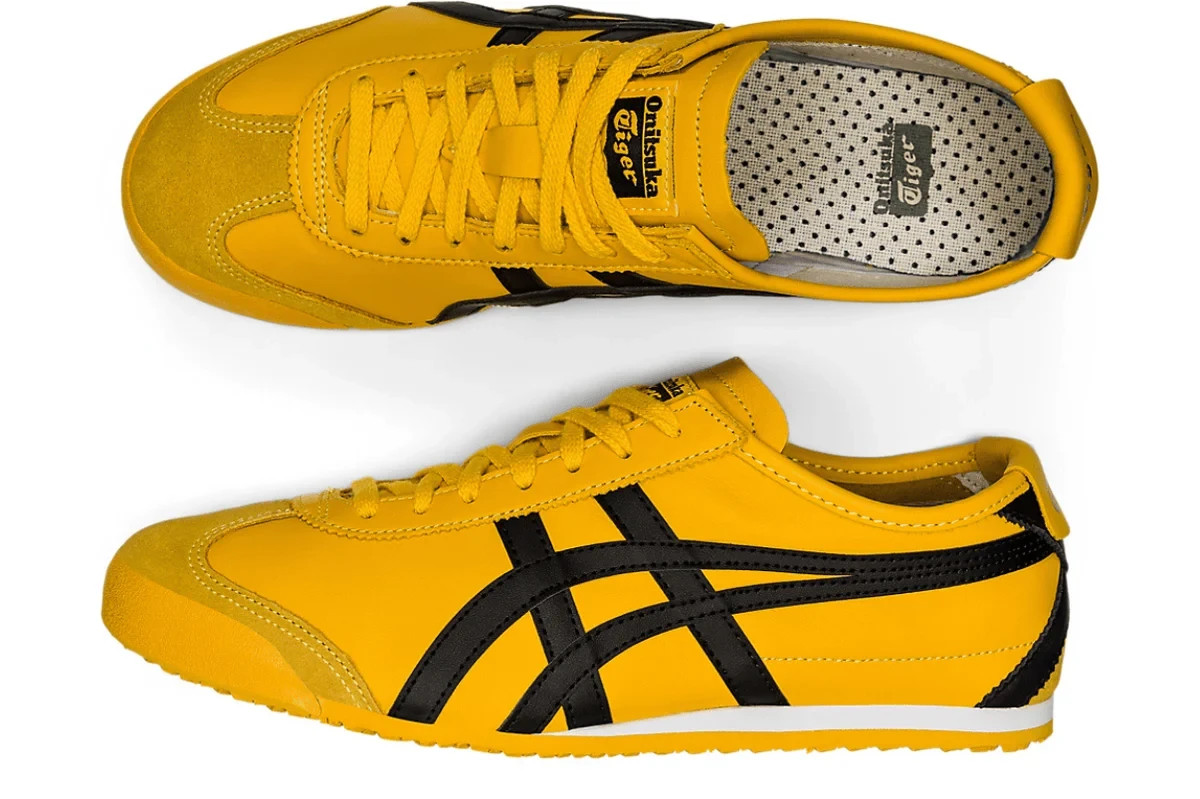 Onitsuka Tiger Mexico 66 Kill Bill Sneakers Yellow Black Men’s 7.5 NWT