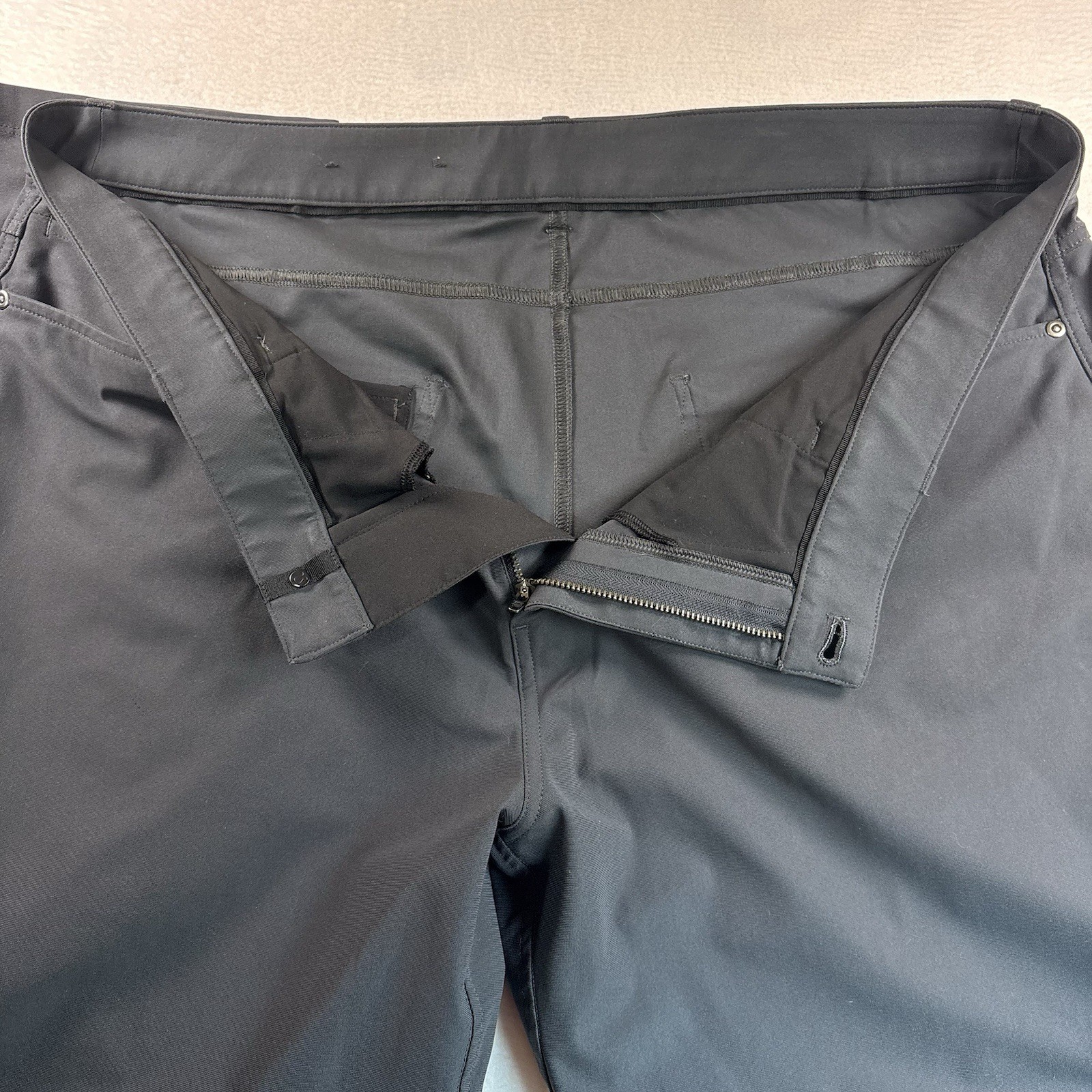 Lululemon Pants Mens 40×30 Gray ABC Classic Fit 5 Pocket Warpstreme Trouser