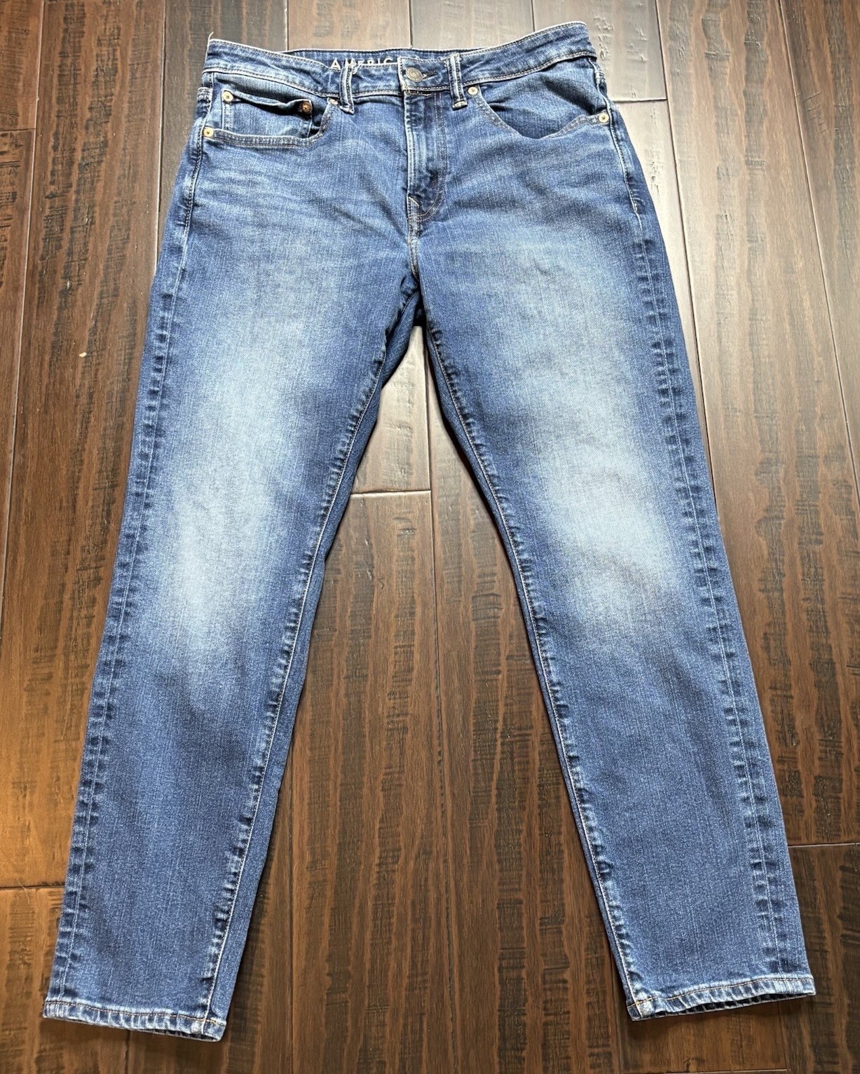 American Eagle Airflex Jeans Mens *31 x 30 Athletic Fit Medium Wash Preppy