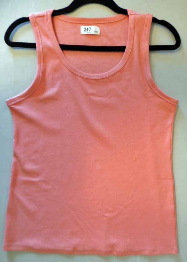 Maurices 24/7 tank top Women’s Size Large Coral Brand New Excellent Condition