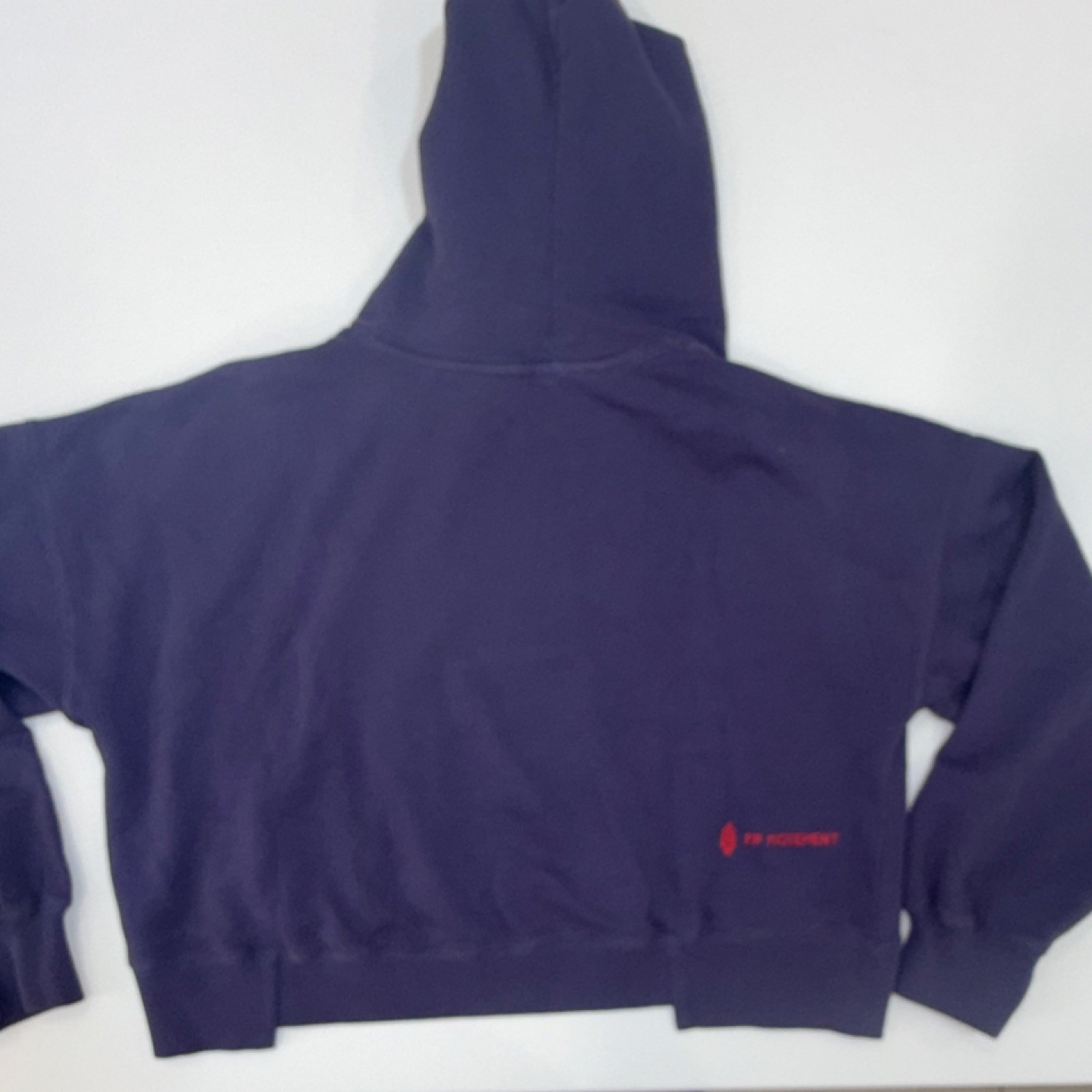 FP Movement Graphite Fleece Pullover Hoodie Relaxed Fit Size M Women’s