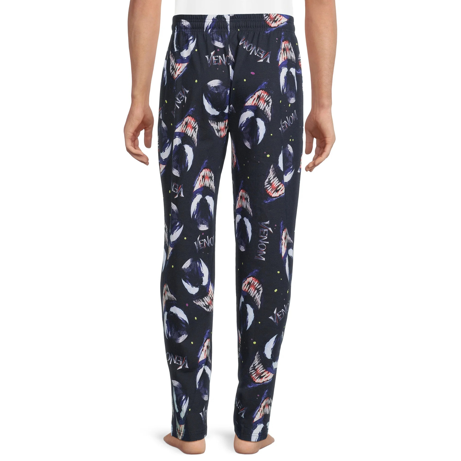 Marvel Venom Graphic Sleep Pant Men’s Size 2XL (44-46) Elasticized Waist Black